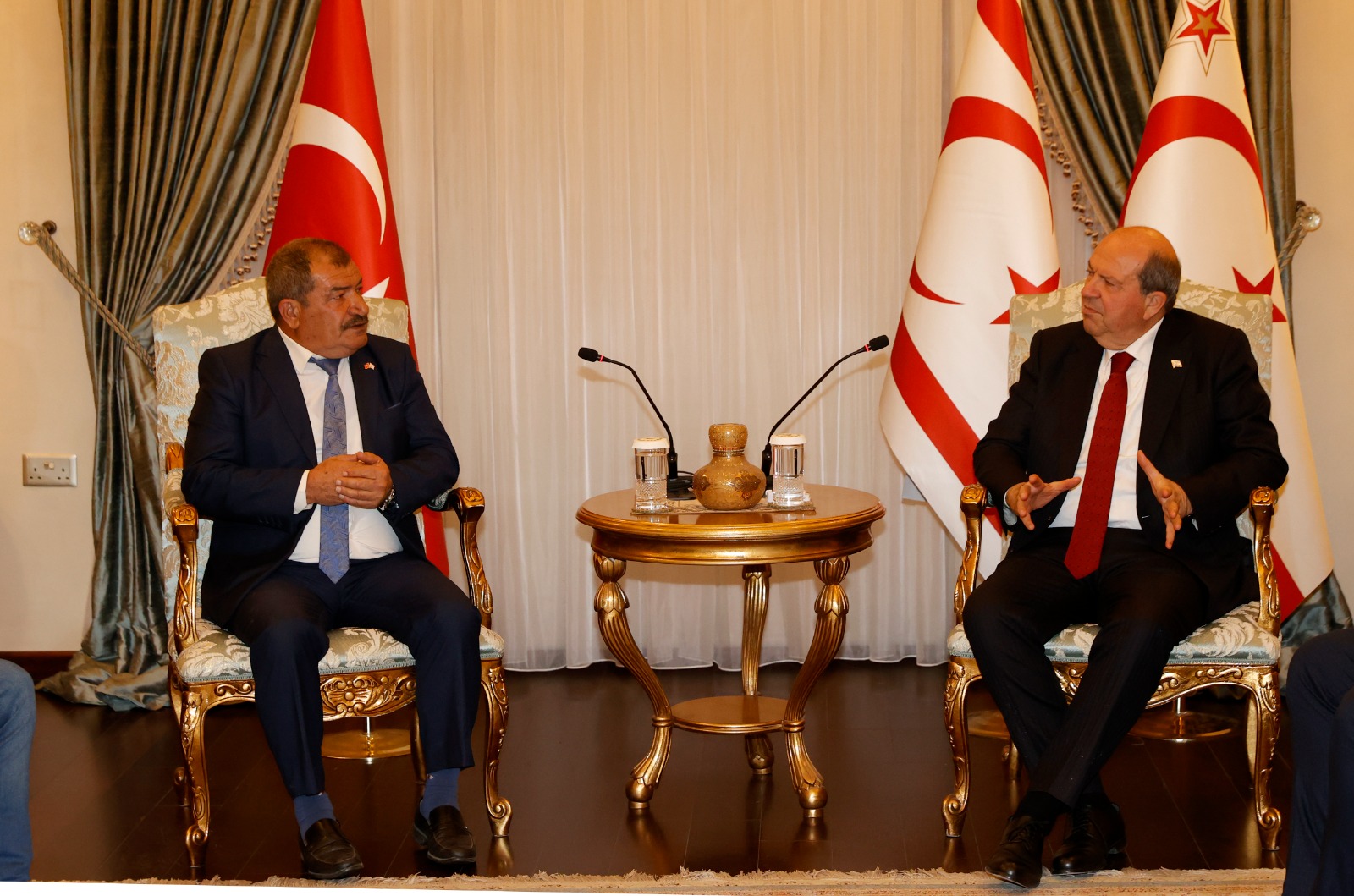 Cumhurbaşkanı Ersin Tatar, Seracılar Birliği Başkanını ve Yönetim Kurulunu kabul etti