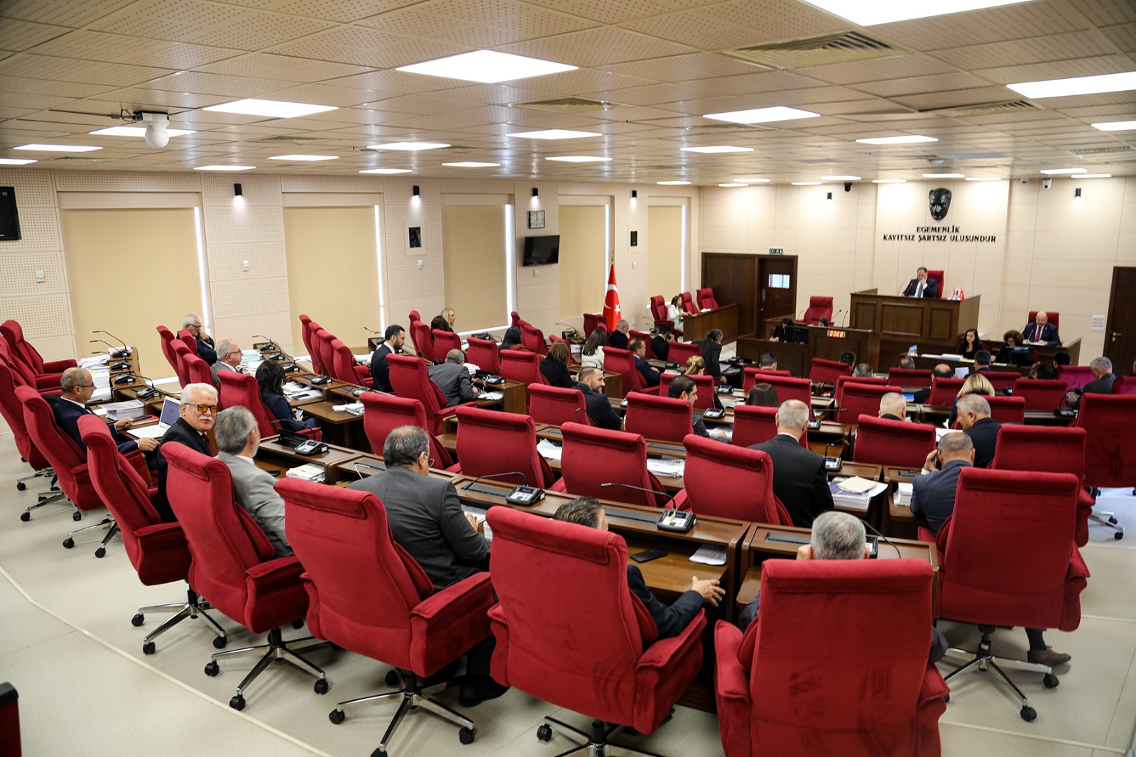 Meclis toplantısı tamamlandı… Bir sonraki toplantı pazartesi yapılacak