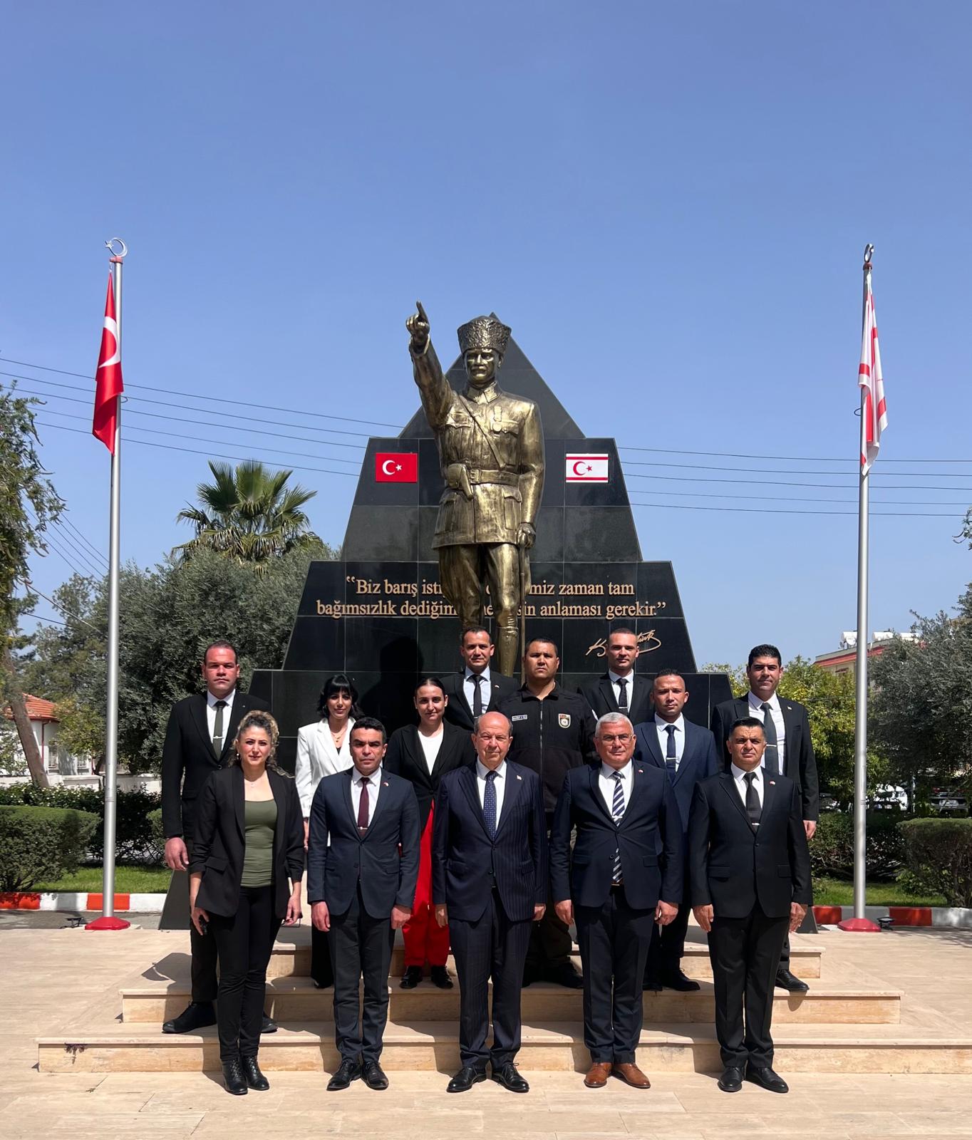 Cumhurbaşkanı Tatar, Sivil Savunma Teşkilatı’nı ziyaret etti