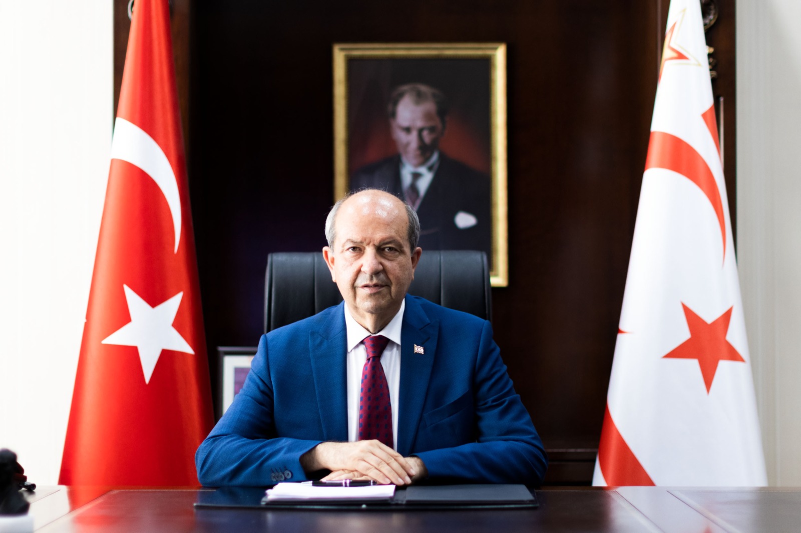 Tatar, TC-KKTC iş birliği protokolünün hayırlı olmasını diledi