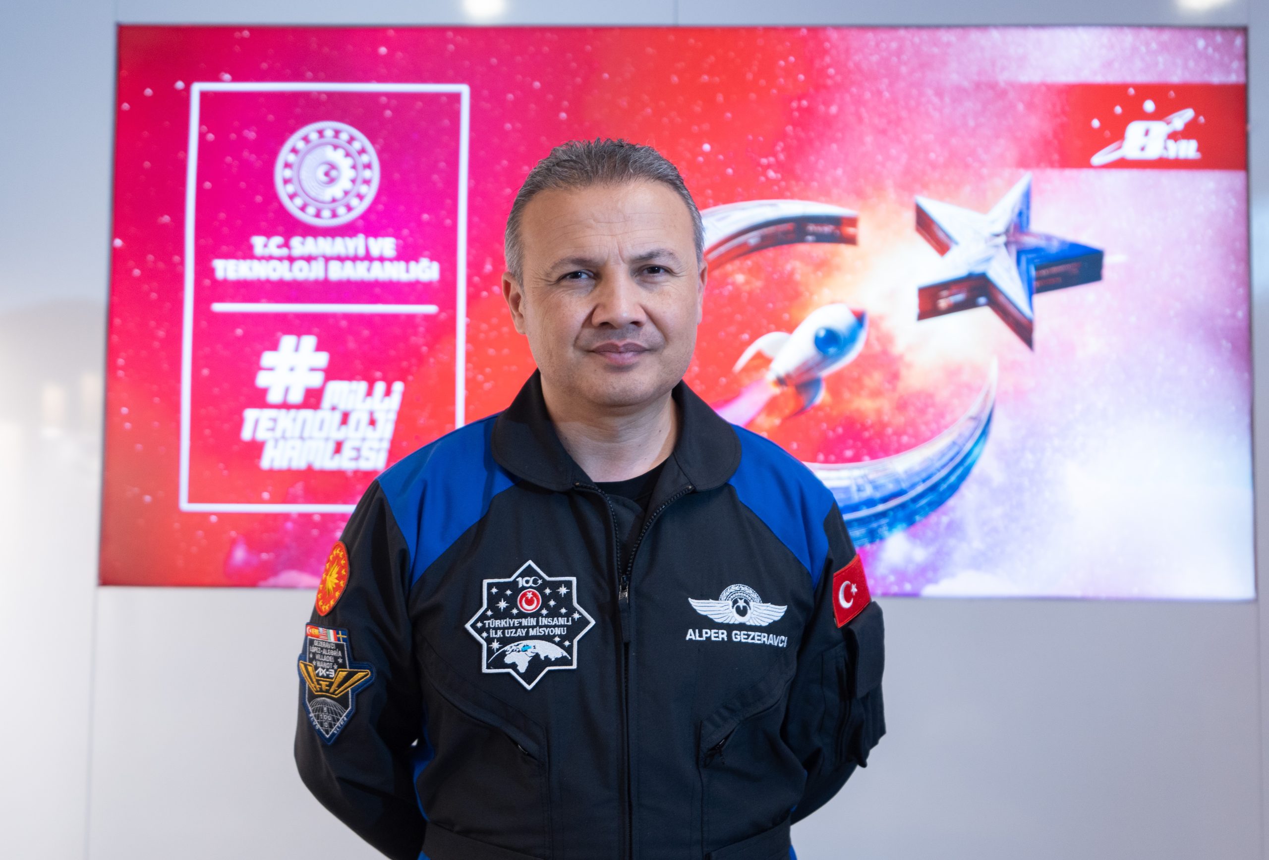 Türkiye’nin ilk astronotu Gezeravcı, TEKNOFEST KKTC’deydi