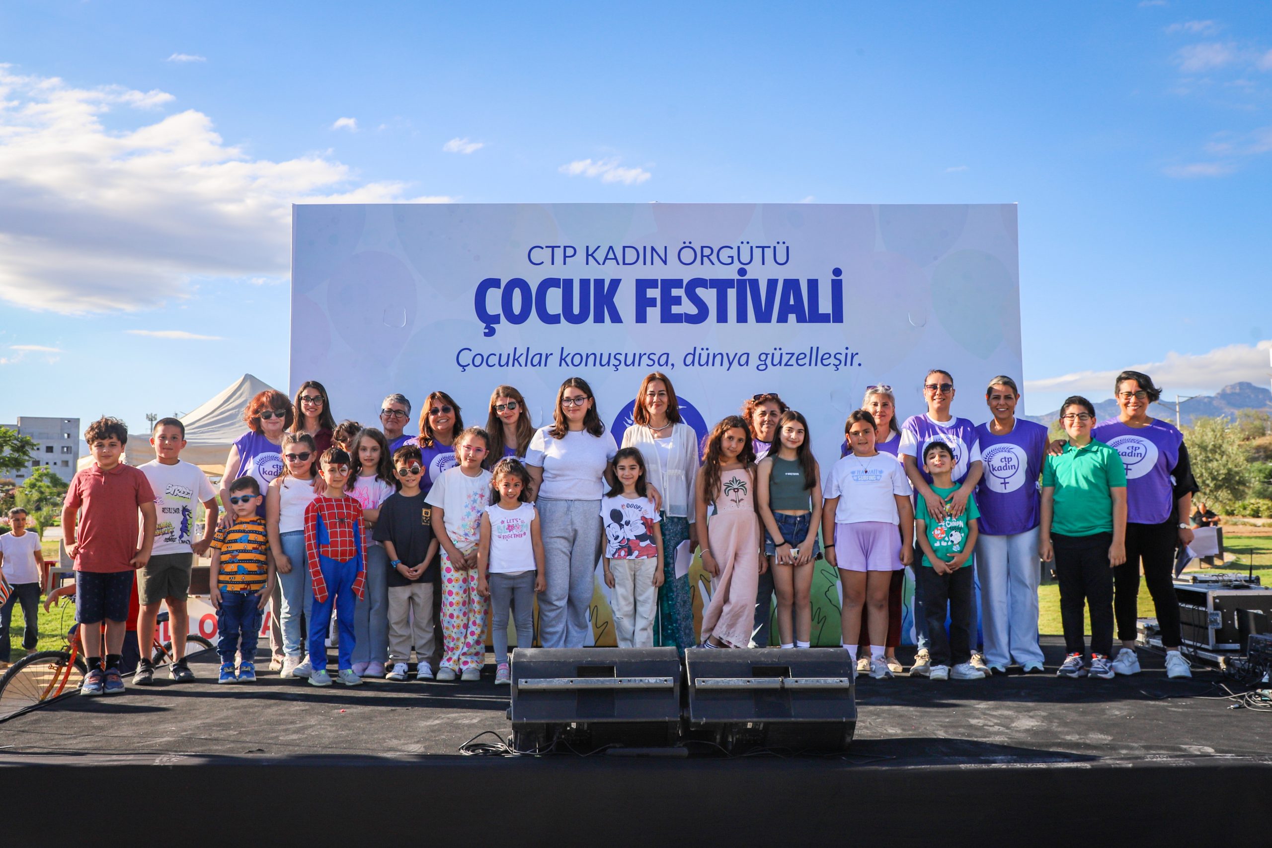 CTP Kadın Örgütü, 1 Haziran Dünya Çocuk Günü için festival düzenledi