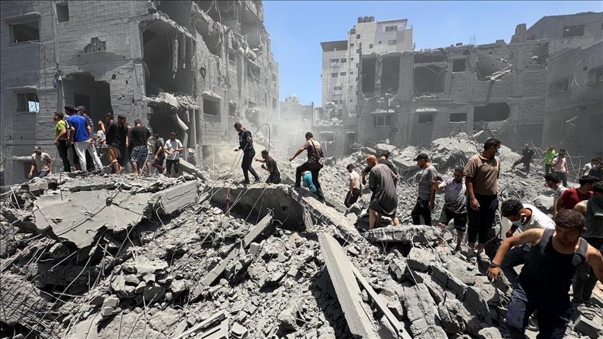 İsrail’in Gazze’ye saldırılarında can kaybı 56 bin 531’e yükseldi