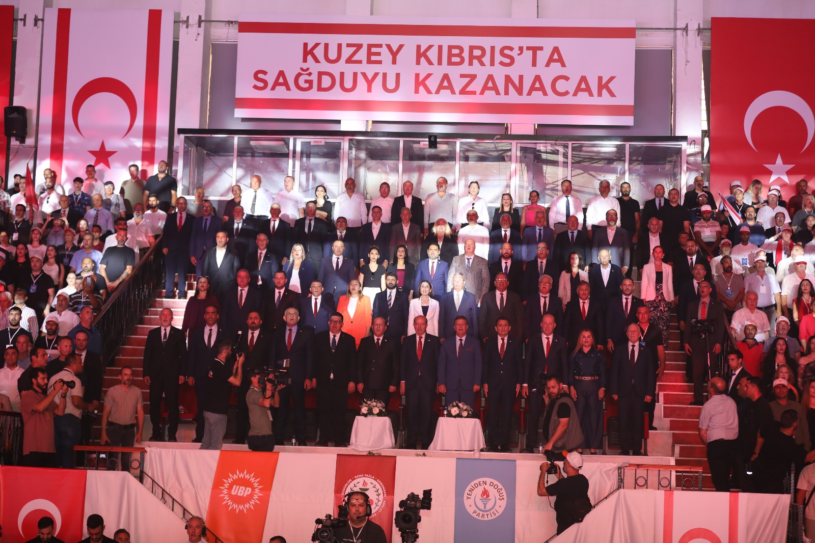 UBP, DP ve YDP’den ortak aday… “Sağduyu Mutabakatı” etkinliği ile Ersin Tatar’a destek mesajı