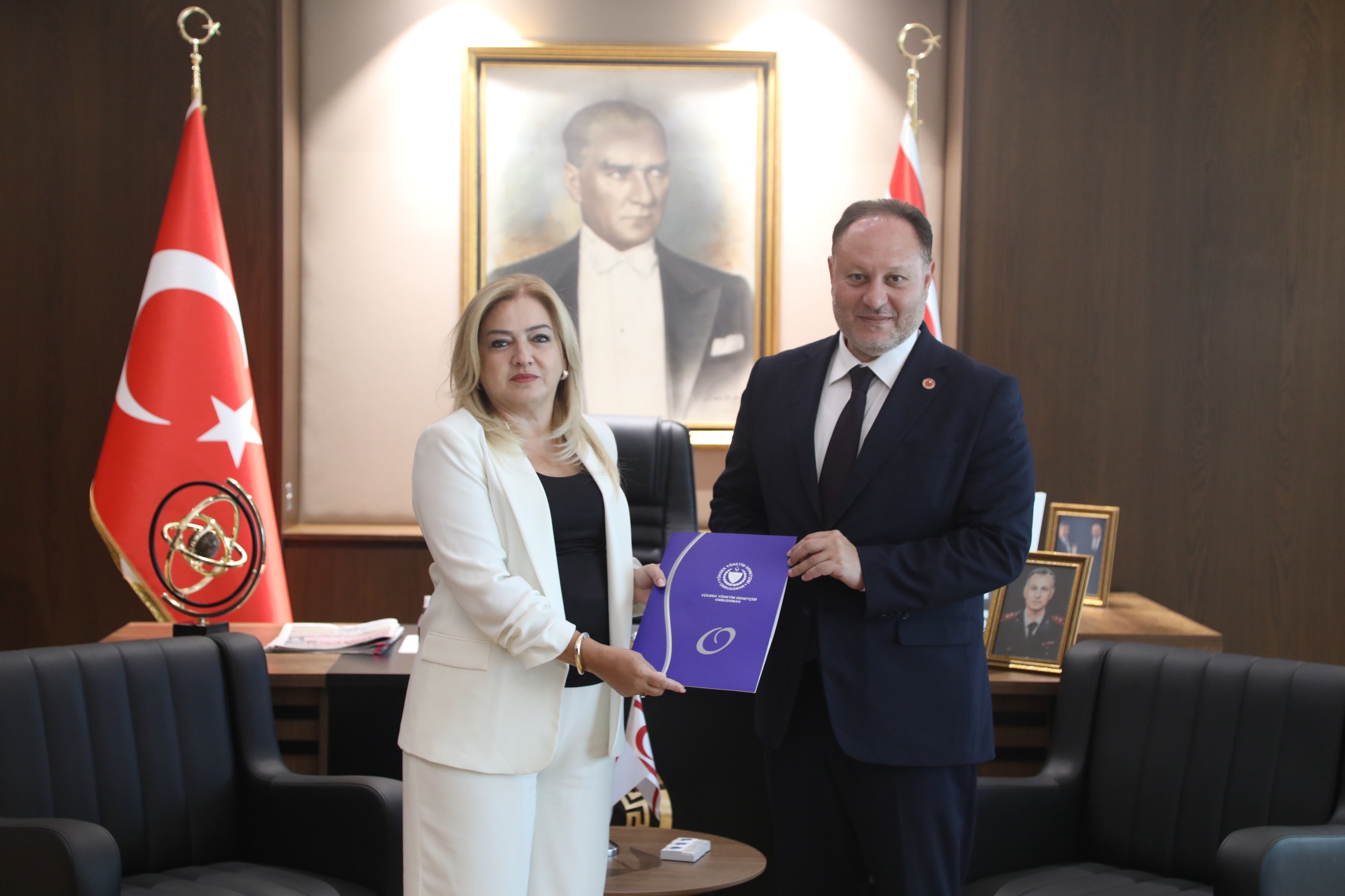 Öztürkler, Ombudsman Varol’u kabul etti