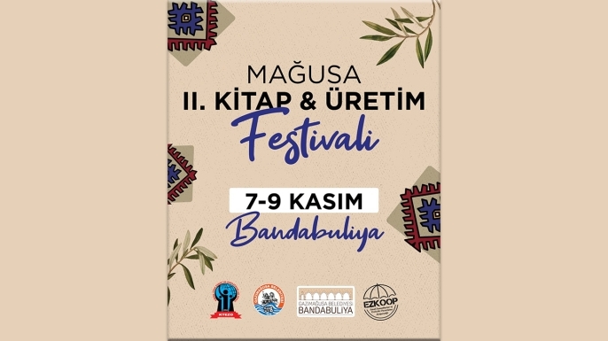 Gazimağusa II. Kitap ve Üretim Festivali 7-9 Kasım tarihleri arasında yapılacak