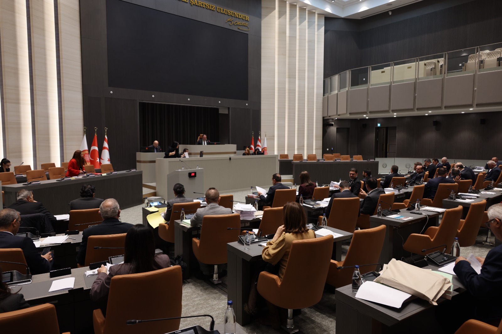 Meclis toplantısı tamamlandı…