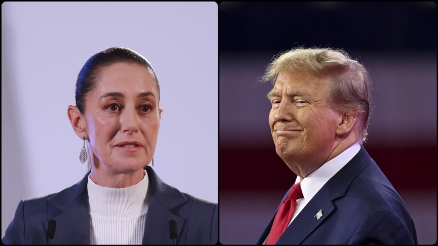 Trump, Meksika Devlet Başkanı Sheinbaum ile sınır, uyuşturucu kaçakçılığı ve ticareti görüştü