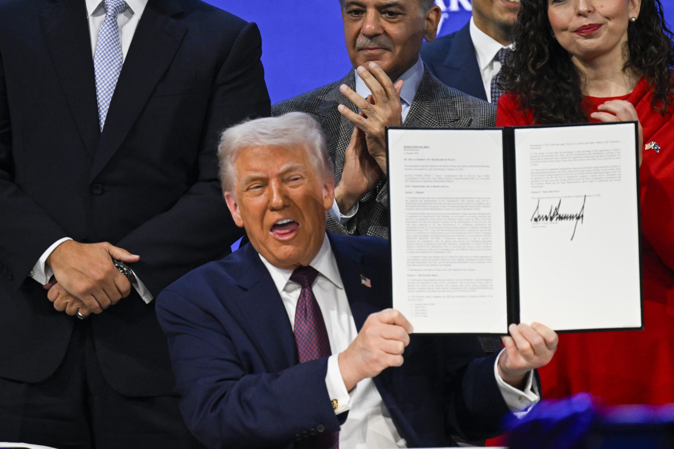 Trump’ın Gazze için önerdiği “Barış Kurulu”nun imzaları Davos’ta atıldı