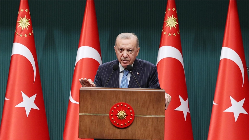 Türkiye Cumhurbaşkanı Erdoğan: Uluslararası hukuku ihlal eden hiçbir eylemi tasvip etmeyiz