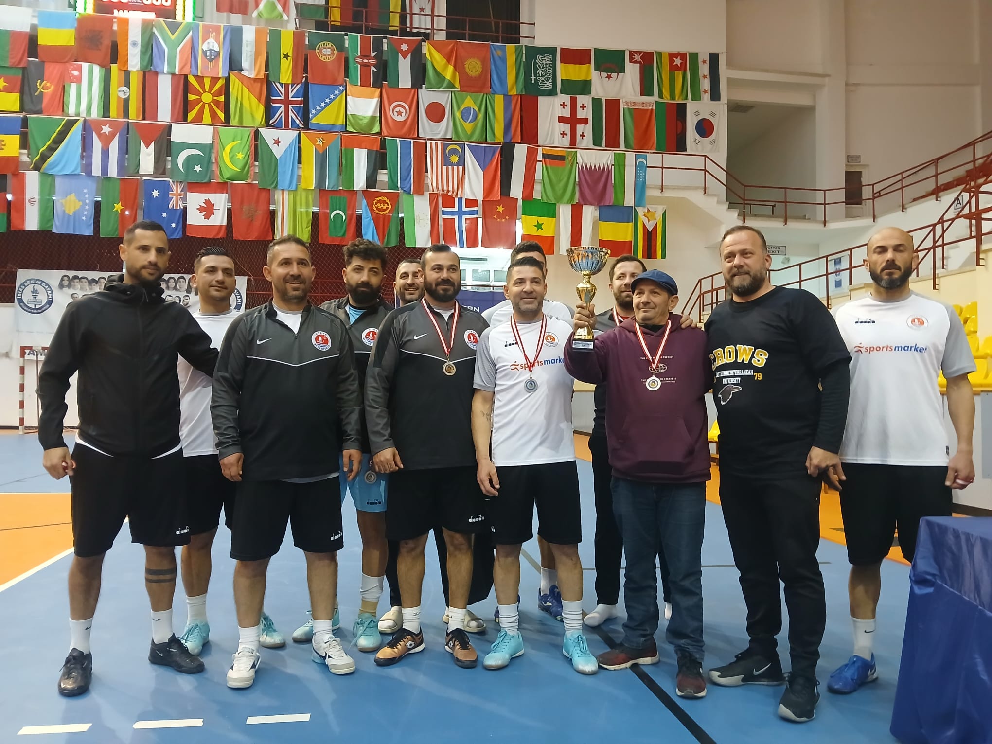 ‘Belediyeler Arası Futsal Turnuvası’nda Yeniboğaziçi Belediyesi birinci oldu