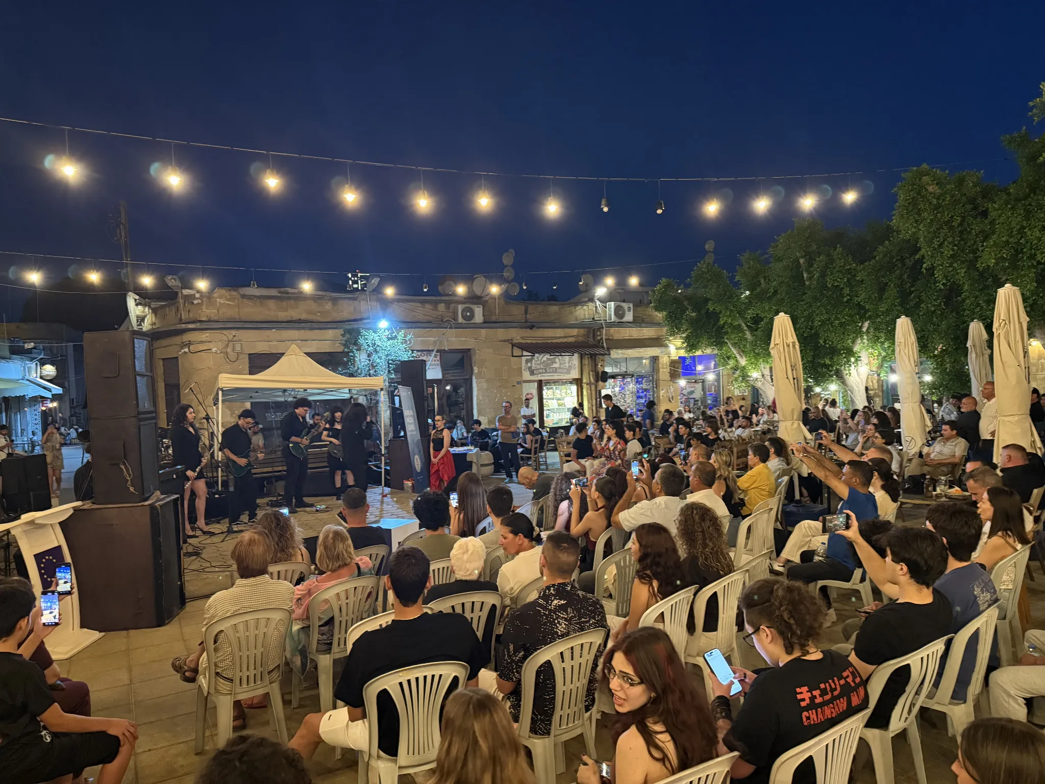 AB Bilgi Merkezi Avrupa Müzik Günü nedeniyle Lefkoşa’da konser düzenledi