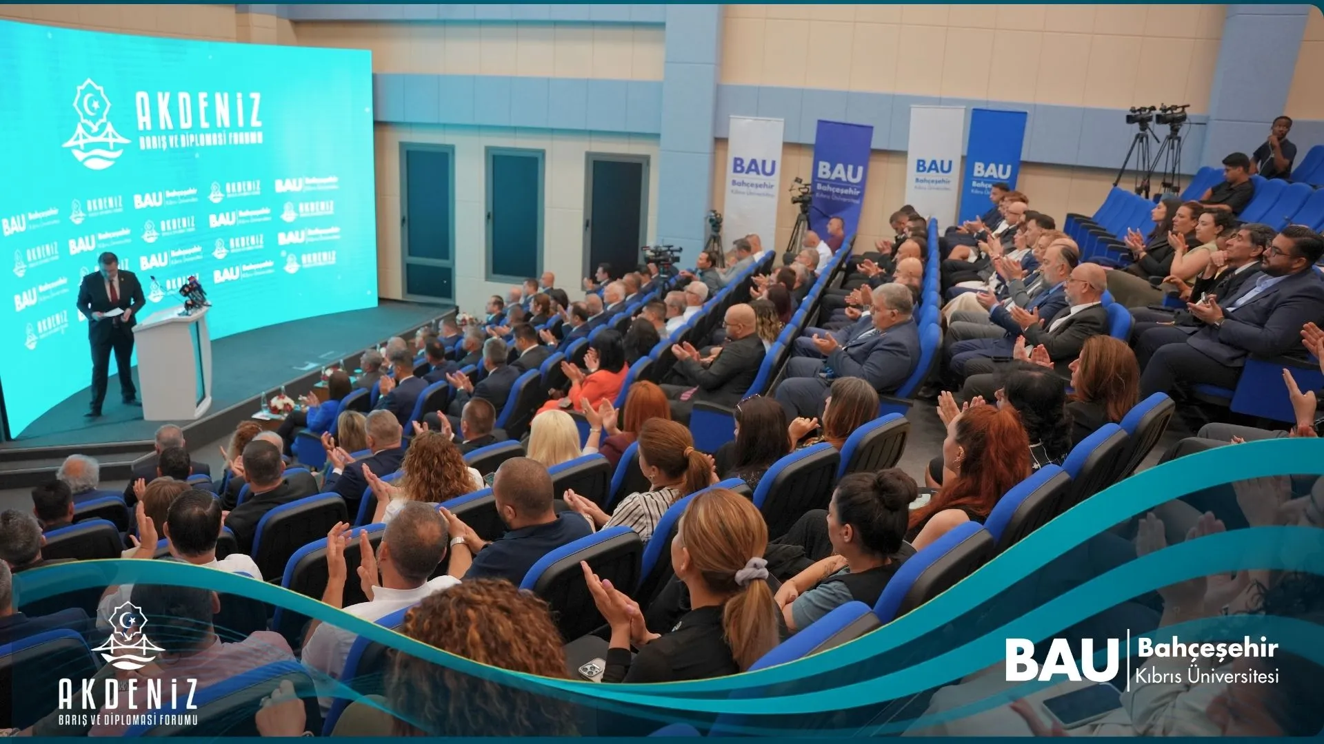 "Akdeniz Barış ve Diplomasi Forumu” Bahçeşehir Kıbrıs Üniversitesi ev sahipliğinde başladı