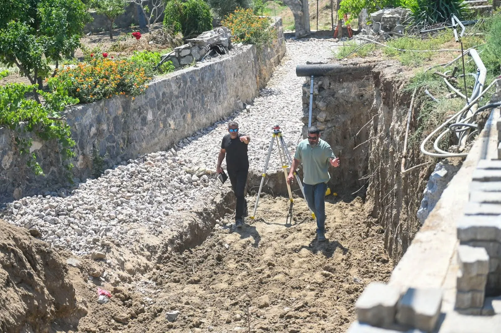 Amcaoğlu: “Dut Deresi Kanal Projesi’nde saha çalışmalarına başladık”