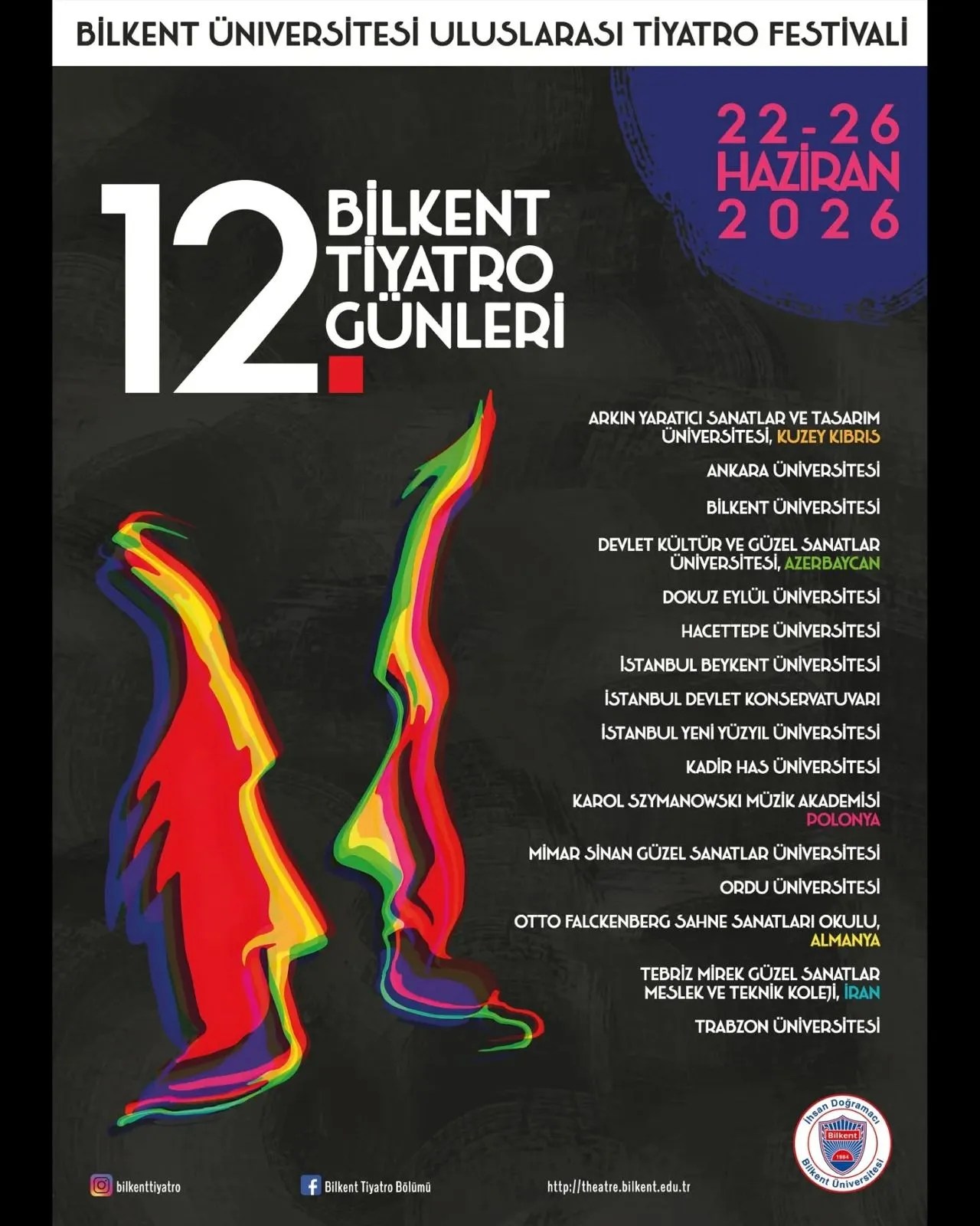 ARUCAD Bilkent Uluslararası Tiyatro Festivali'nde sahne alacak