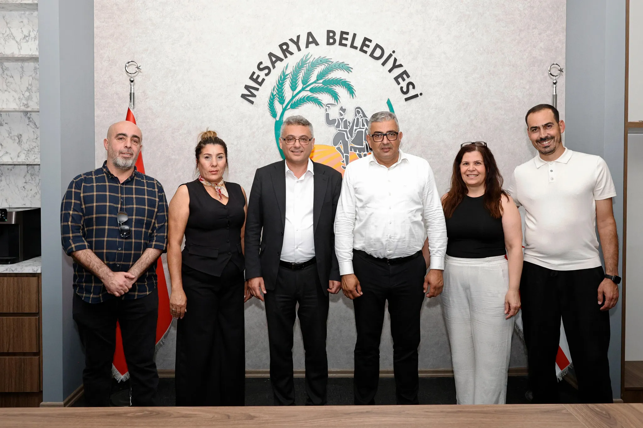 Cumhurbaşkanı Erhürman, Mesarya bölgesinde yurttaşlarla bir araya geldi