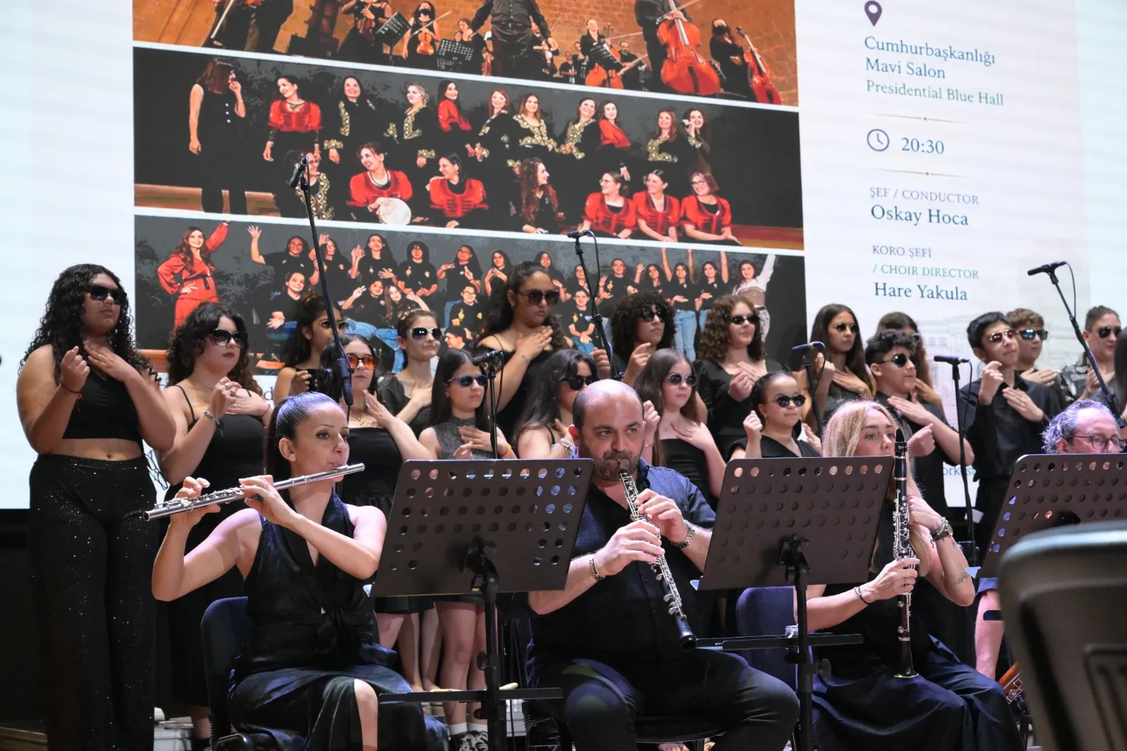 LBO Çoksesli Gençlik Korosu ve Genç Kadın Vokal grup sezonun son konserini verdi