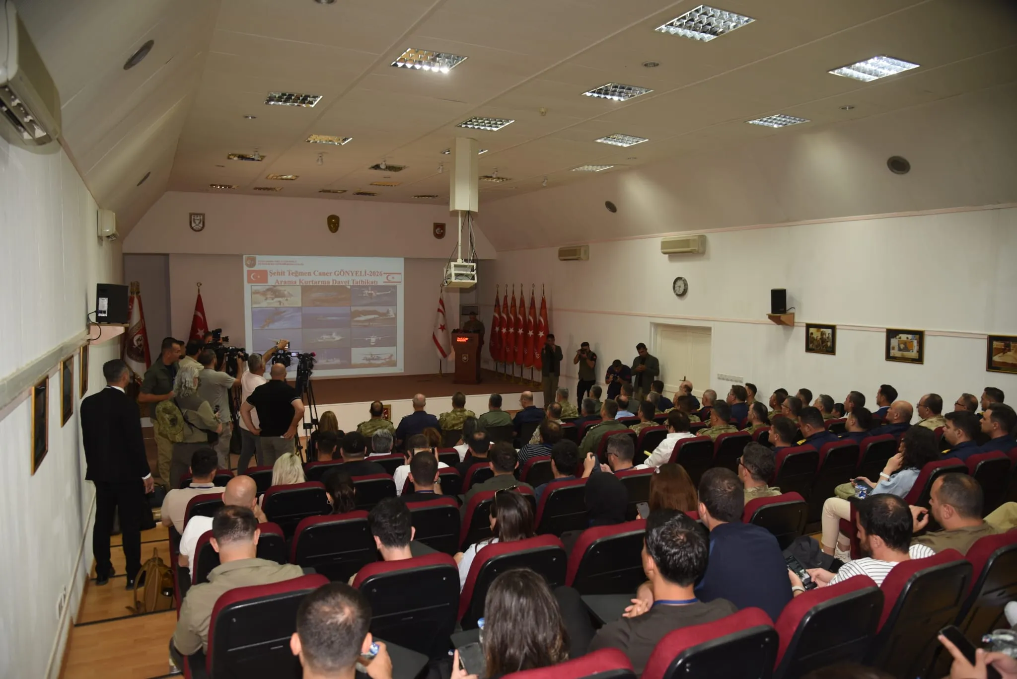 Şehit Teğmen Caner Gönyeli-2026 Arama Kurtarma Davet Tatbikatı basın brifingi gerçekleştirildi