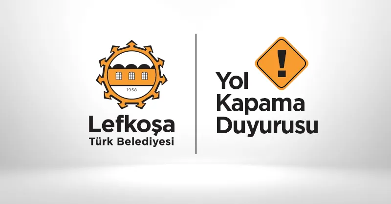 Sivil Savunma-okullar yolu kavşağı arasındaki yol saat 12.00’den itibaren kapalı…