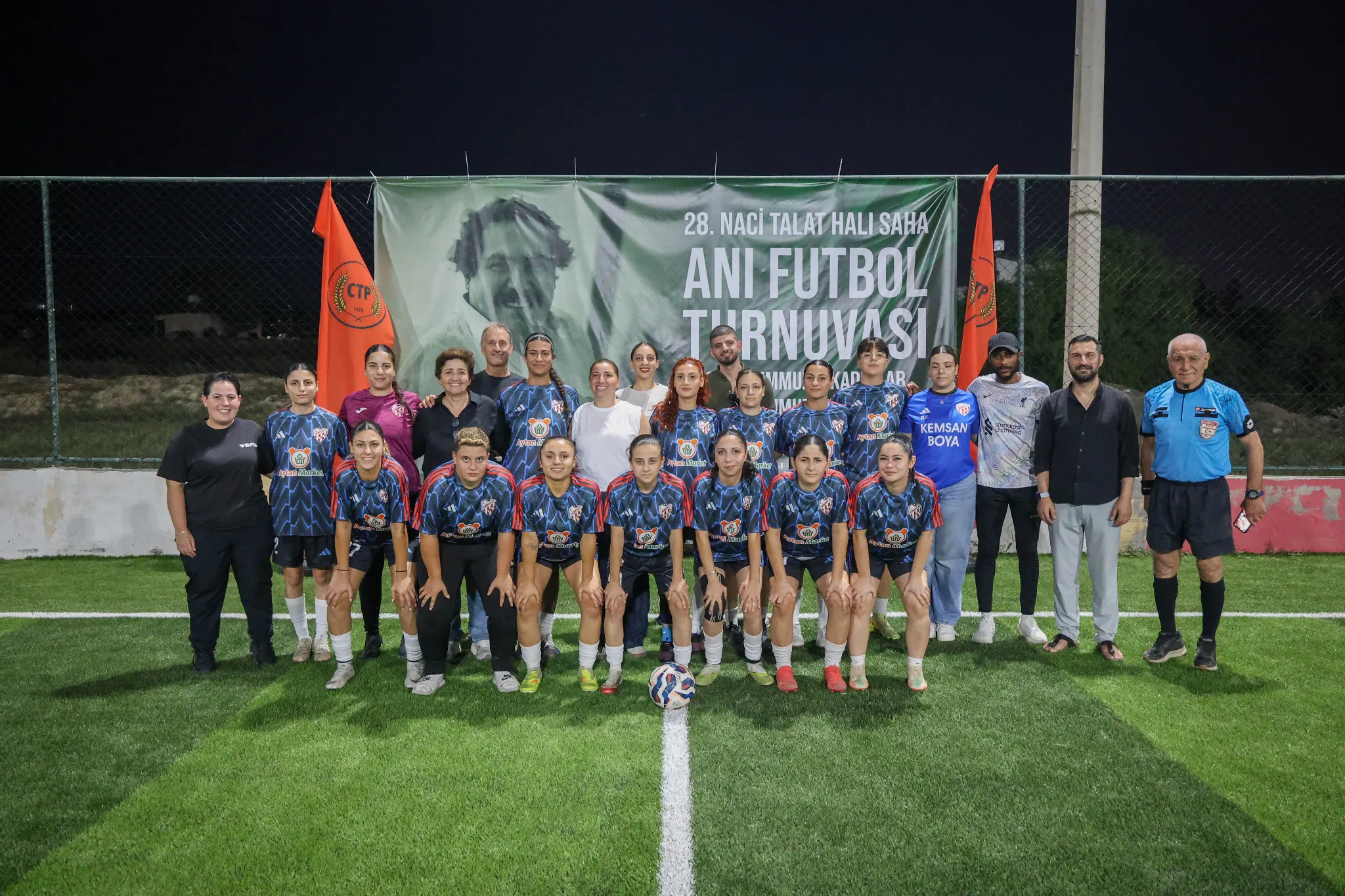 28’inci Naci Talat Halı Saha Anı Futbol Turnuvası başladı