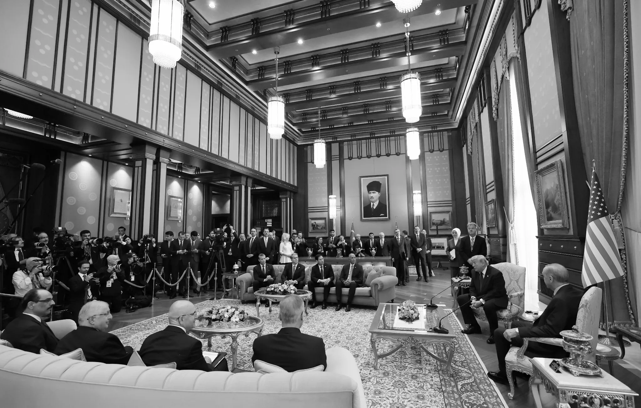 ABD Başkanı Trump: "(CAATSA yaptırımları) Dostlarımıza yaptırım uygulamak istemiyoruz" (2)