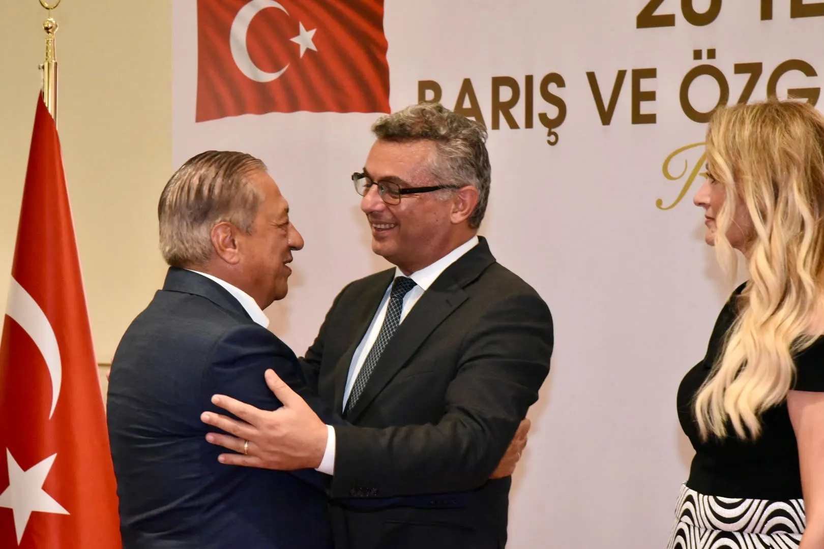 Cumhurbaşkanlığında Barış ve Özgürlük Bayramı resepsiyonu düzenlendi