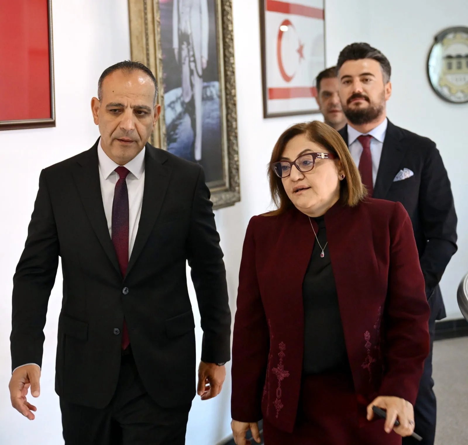 Gaziantep Büyükşehir Belediyesi heyeti LTB’yi ziyaret etti