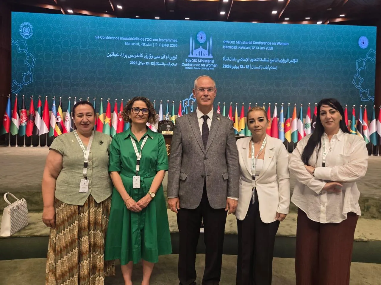 Hasipoğlu, Pakistan'daki Bakanlar Konferansı'nda konuştu: "Kıbrıs Türk kadını ülkenin kalkınmasına yön verdi"