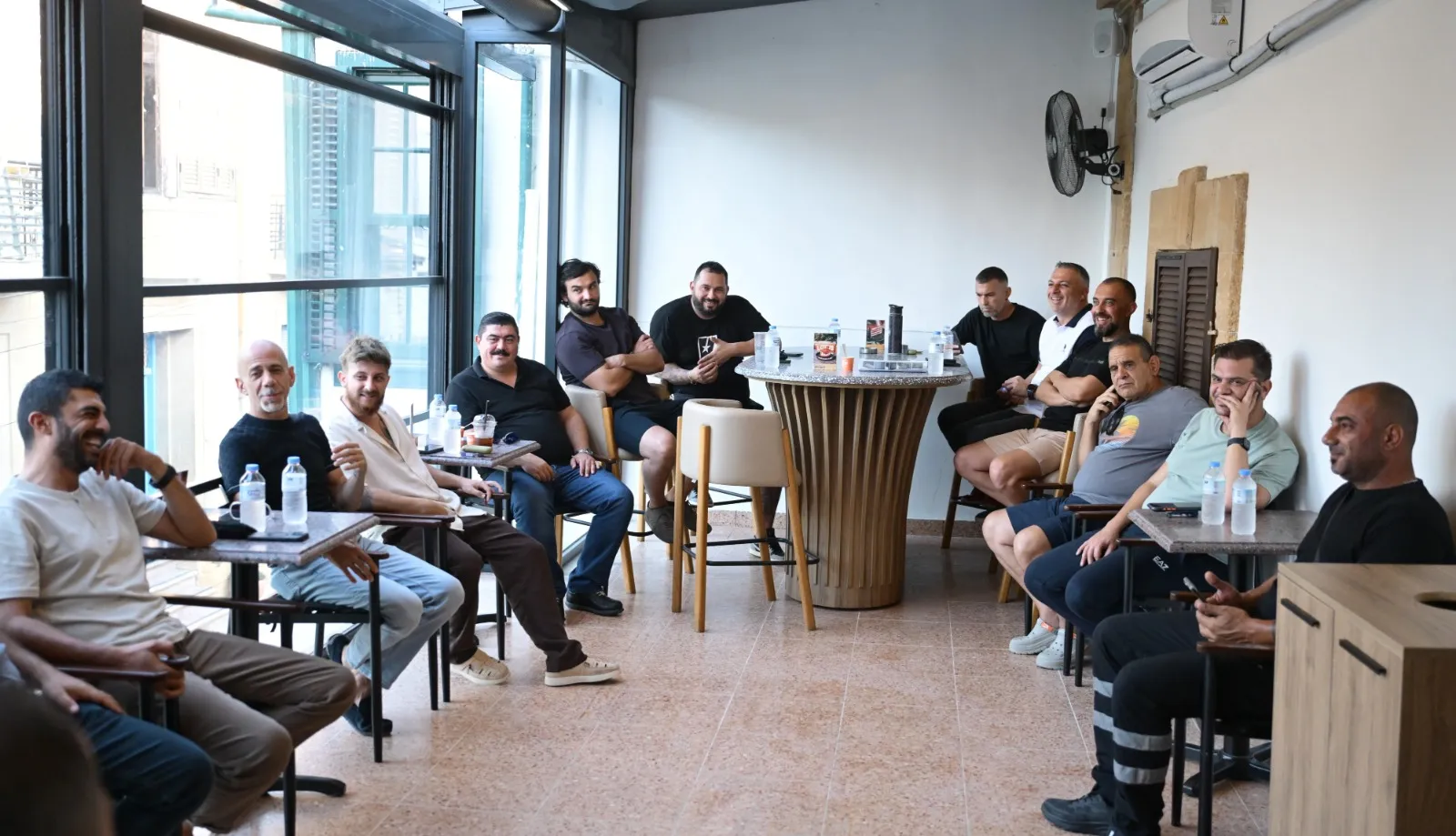 LTB Başkanı Harmancı, Zahra Sokak esnafı ile bir araya geldi
