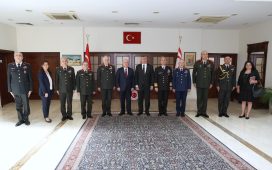 
                        TC Milli Savunma Bakanı Güler, TC Lefkoşa Büyükelçisi Feyzioğlu’nu ziyaret etti        