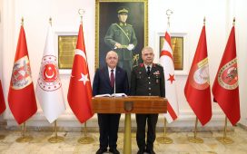 
                        Türkiye Milli Savunma Bakanı Güler, Kıbrıs Türk Barış Kuvvetleri Komutanlığı’nda denetlemede bulundu        