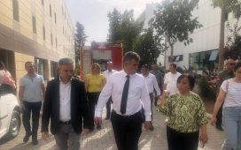 
                        Türkiye’nin Lefkoşa Büyükelçisi Metin Feyzioğlu yangının ardından yurtta incelemelerde bulundu        